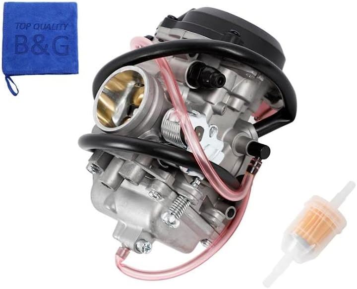 YAMAHA専用設計 ヤマハ セロー225 セロー225S セロー225W セロー225WE キャブレター TTR225 34mm 純正交換 社外 フィルター付き