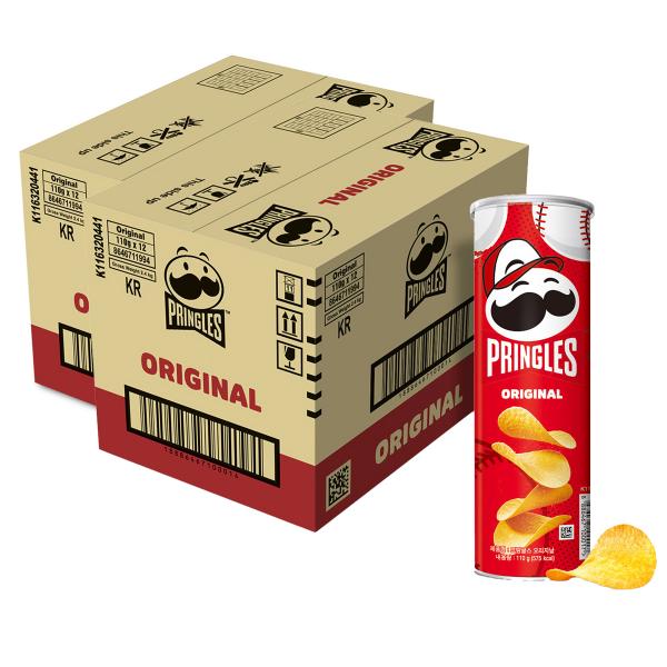 プリングルズオリジナルポテトスナック 프링글스 오리지날 감자스낵