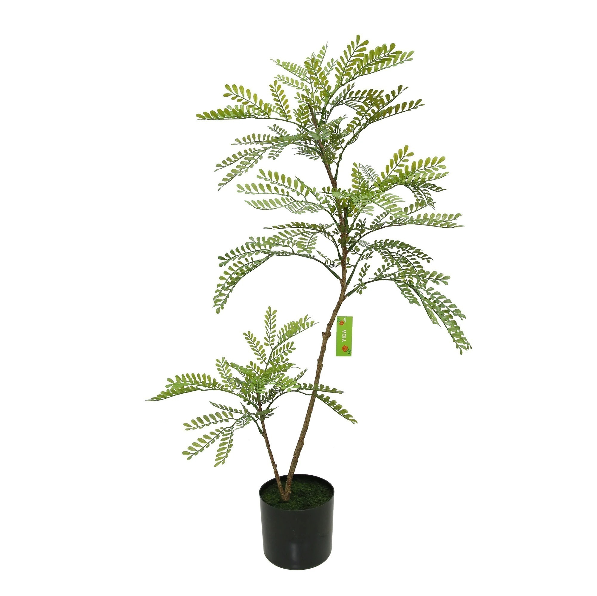 317観葉植物 フェイク 140cm ジャカランダ の木 の木 フェイクグリーン 人工観葉植物 水性塗料 造花 ホテル インテリア リアル おしゃれ お祝い 樹 木 室内