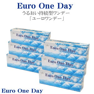 Qoo10] ユーロワンデー 6箱 ユーロワンデー 度数-1.00のみ