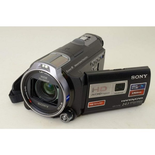 【中古】ソニー SONY ビデオカメラ Handycam PJ760V 内蔵メモリ96GB ブラック HDR-PJ760V