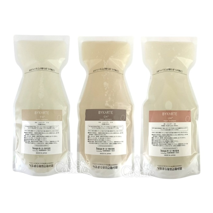 バイカルテ リペアシャンプー FH+ CH+ UH+ 600ml レフィル 選べる3タイプ 4,760円