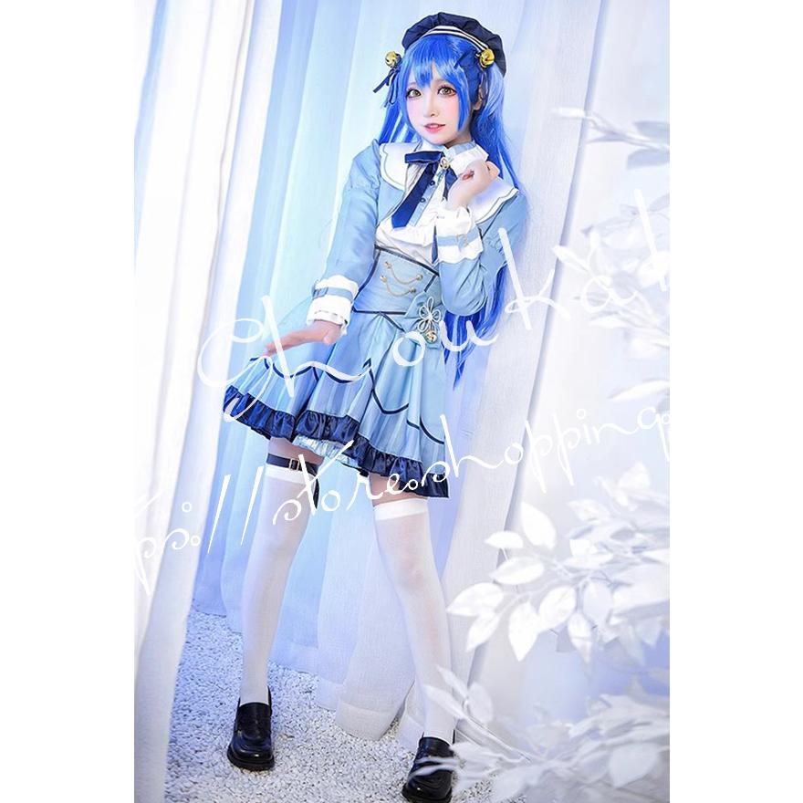 2026 新品 G バーチャル YouTuber風 彩 虹 社 VTuber 天宮 こころ コスプレ衣装 ウィッグ cos 靴 演出 服 cosplay 変装 仮装 ハロウィン