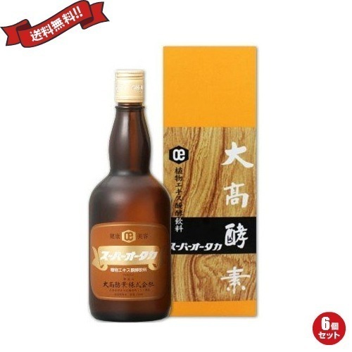 大高酵素 酵素ドリンク ファスティング スーパーオータカ（植物エキス醗酵飲料）720ml 6個セット 22,791円