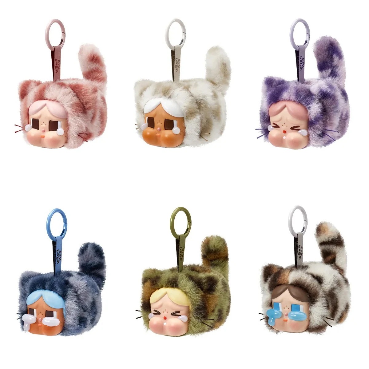 公式正規品 POP MART CRYBABY Wild but Cutie シリーズ - ぬいぐるみペンダントブラインドボックス ガチャポン