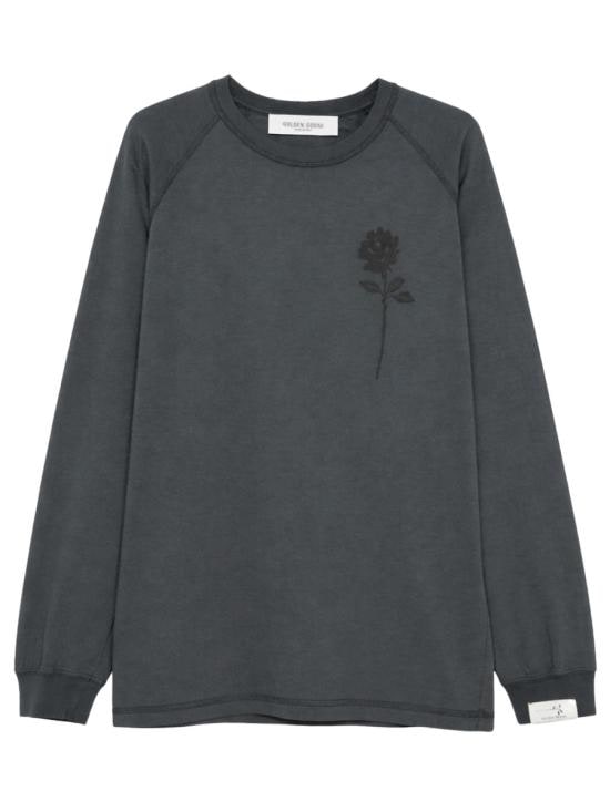 GOLDEN GOOSE Men T-Shirts GMP02015 P00214160584 CHARCOAL