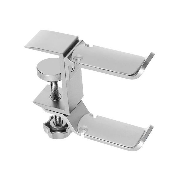 アルミダブルデスクフック シルバー ALDESKHW-SV