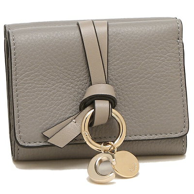 Chloé Cashmere Grey 二つ折り財布 Chloé Cashmere Grey 二つ折り財布