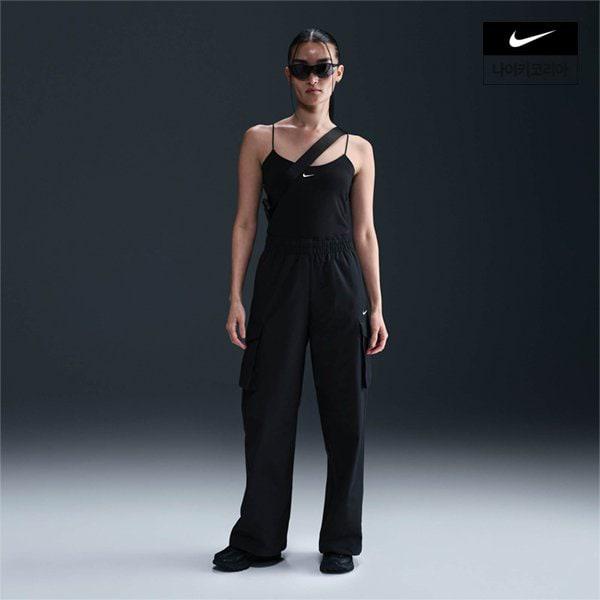 パンツ ウーマン ウーブン ミッド カーゴ HM6977-010