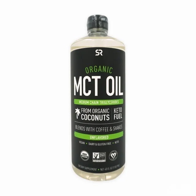 【タイムセール】スポーツリサーチ オーガニックMCTオイル 1106ml 中鎖脂肪酸油 コストコ　【まとめ買い推奨品】 5,360円