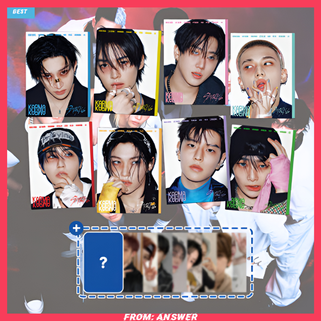 [8種セット] STRAY KIDS 正規4集 KARMA アコーディオンVER. 8種