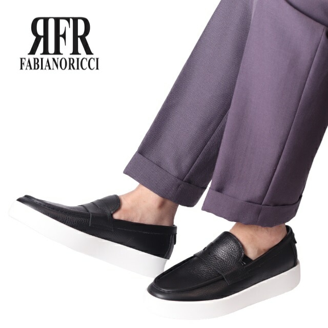 (初売りセール) FABIANO RICCI ファビアノリッチ スニーカー ローカット スリッポン デッキシューズ イタリア レースアップ スエード レザー ウール ストレッチ ライトソール U135