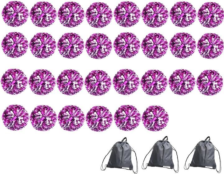 ポンポン チア キッズ ダンス 30個 15人分( ピンク+シルバー30個) 7,980円