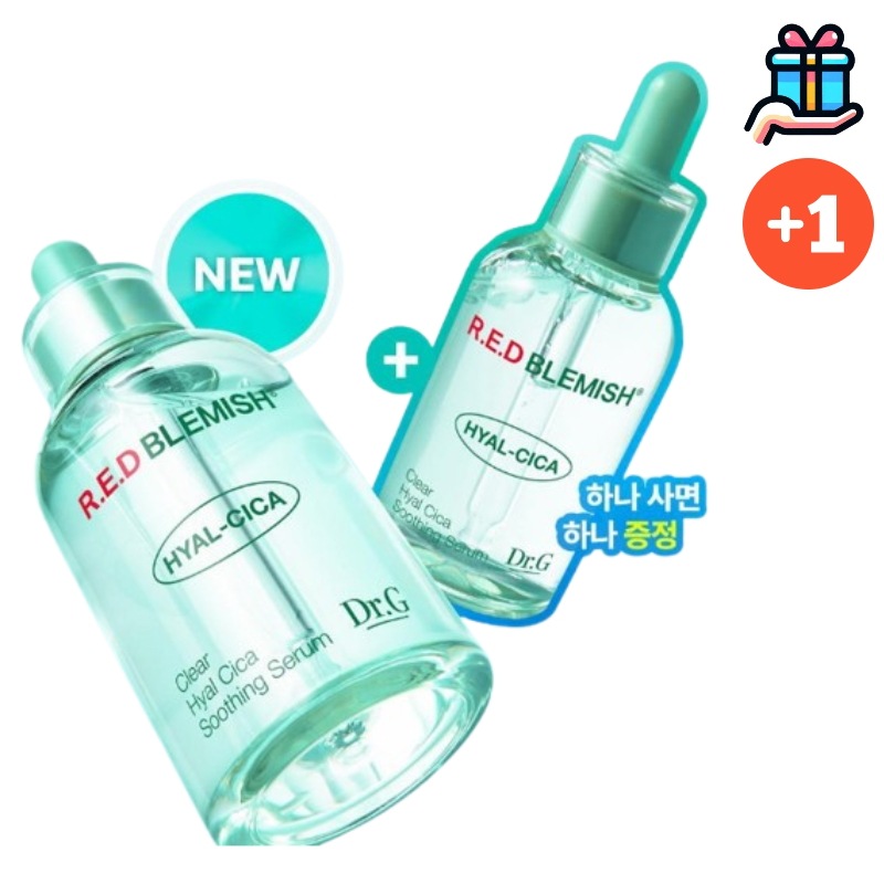 [新品発売1+1イベント] NEW レッド ブレミッシュ クリア ヒアル シカ スージング セラム 50ml+50ml 総100ml クーリング 熱感 鎮静 持続 しっとり 水光肌 韓国コスメ 韓国人