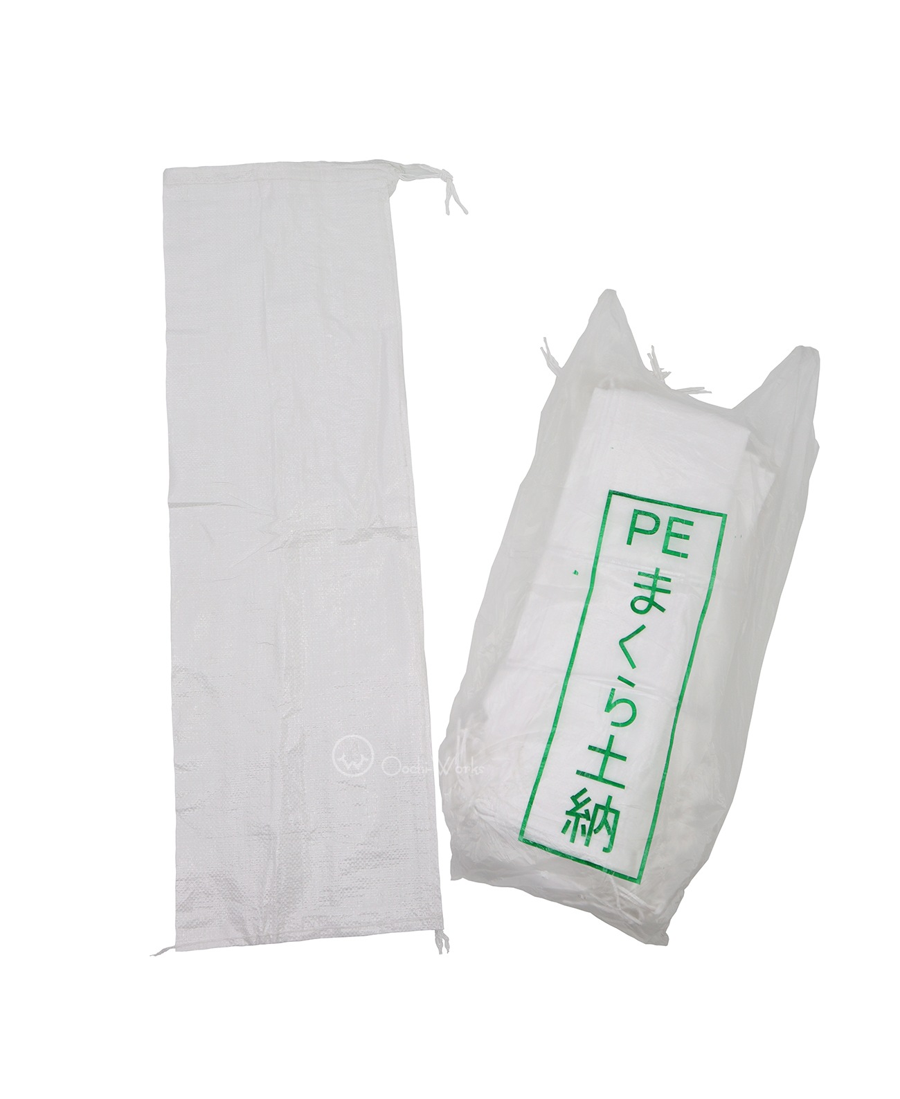 まくら土のう 400枚入 270ｍｍｘ900ｍｍ PE枕土のう