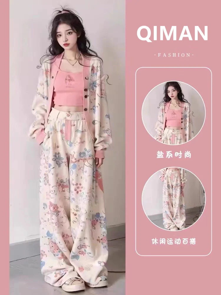 【急速出荷!】レディース ペティット SS25新作 インスタ系 韓国系 スリムシルエット ルーズフィット 2点セット セットアップ セットアップ スウェット セットアップ レディース セットアップ 韓 5,159円