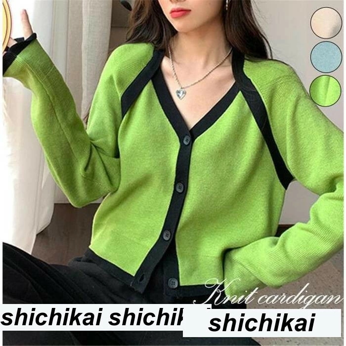 新生活 ニットカーディガン レディース カーディガン トップス Vネック アウター カットソー 羽織り 秋冬 ファション エレガント イベント プレゼント ギフト