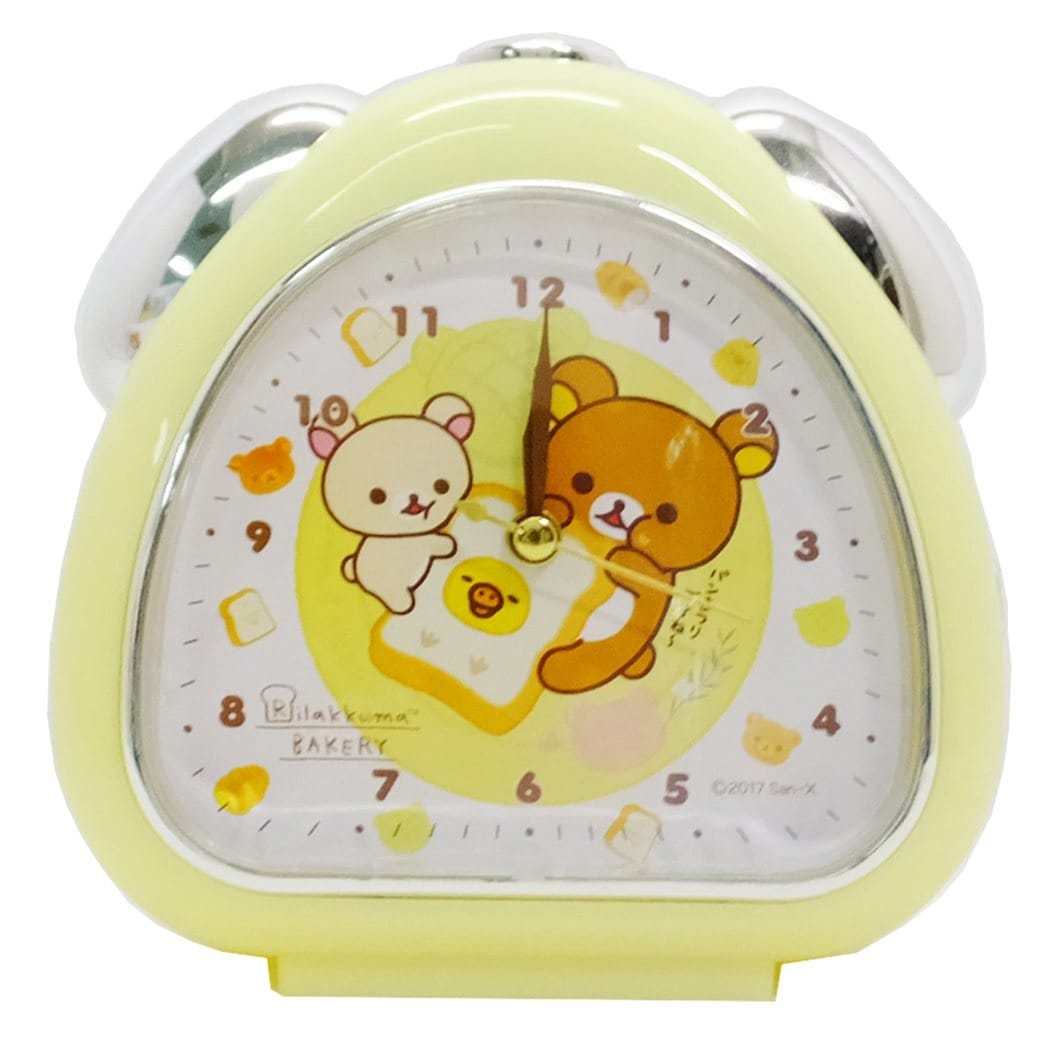 リラックマ ぱたぱたクロック 目覚まし時計 ピンク サンエックス