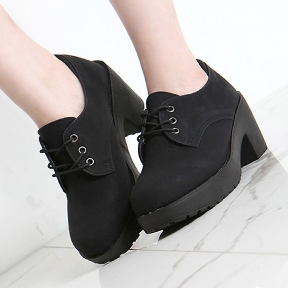 (Ninas Paris) 7.5cmホースシューレースアップベーシックローファー 5,313円