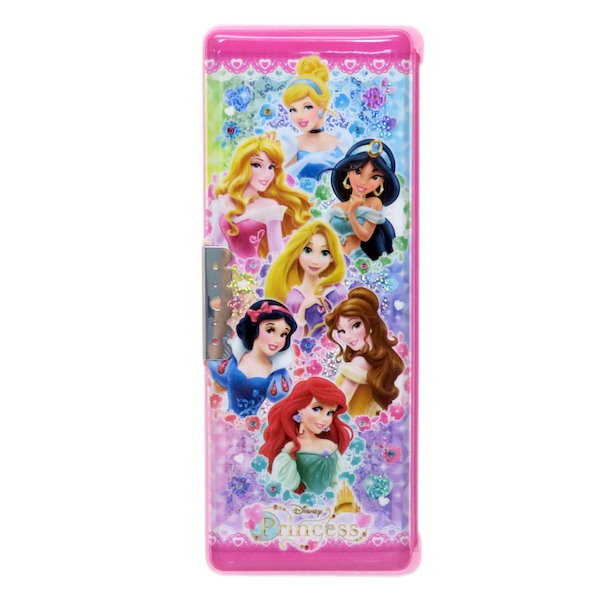 Qoo10] ディズニープリンセス 筆箱 両面開きソフ