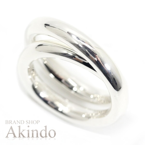 【新品】エルメス ヴェルティージュ リング #55 15号 シルバー925 Ag925 マルジェラ HERMES 指輪 メンズ レディース アクセサリー ジュエリー ブランド プレゼント 人気 定番