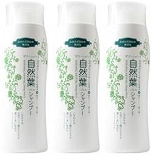 グリーンノート 18種天然アミノ酸　自然葉シャンプー ３００ｍｌ 3本セット