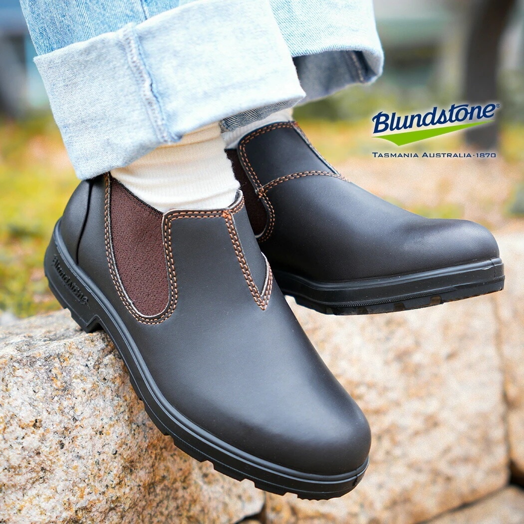 BLUNDSTONE ブランドストーン オリジナルス BS2038 ローカット ブーツ ORIGINALS LOW CUT #2038 BROWN ( ブラウン 茶色 レザーブーツ サイドゴアブーツ
