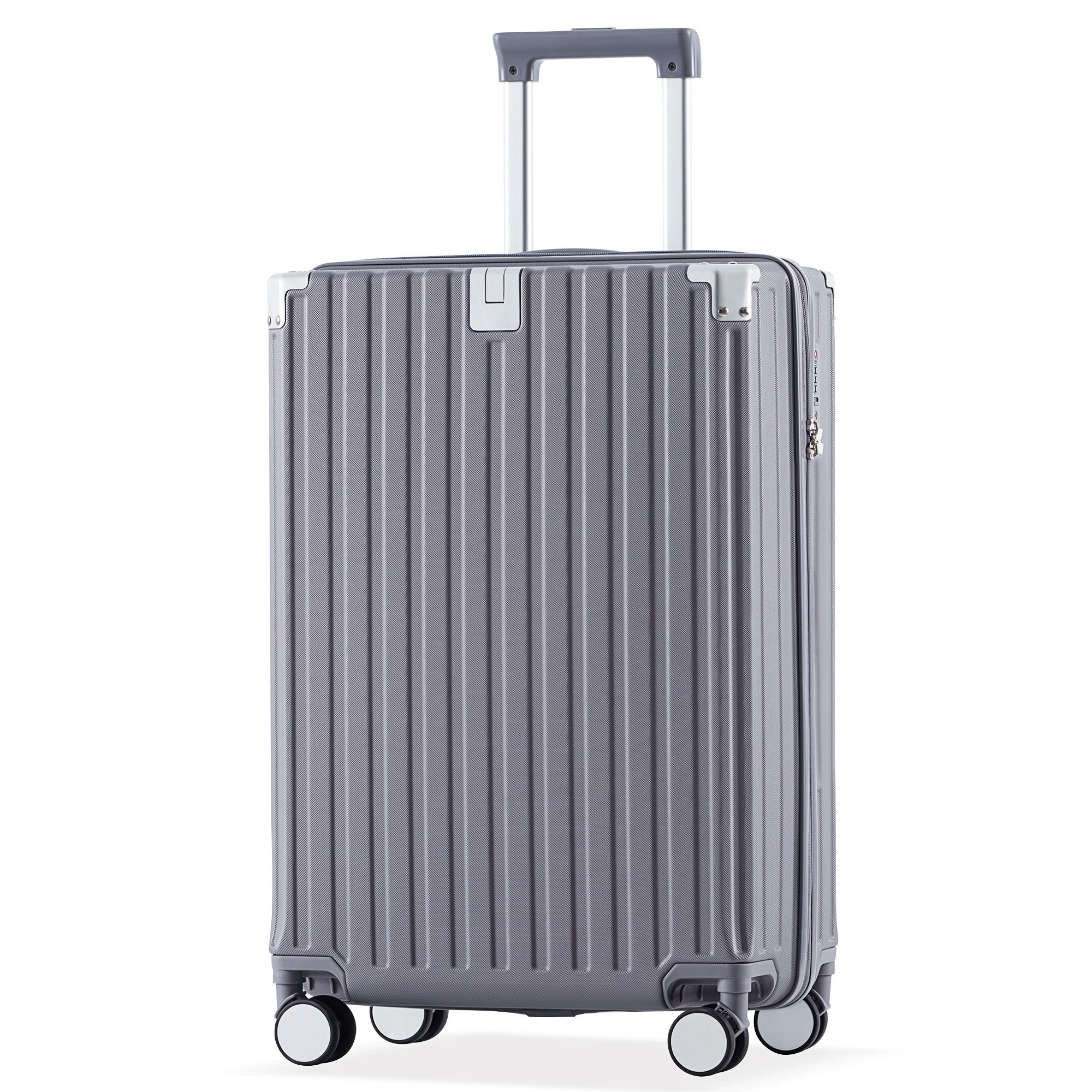 スーツケース Sサイズ キャリーケース キャリーバッグ Sサイズ ストッパー付き アルミコーナーパッド 2日~3日 大容量超軽量 軽い おしゃれ かわいいダブルキャスター小型 ファスナー suit