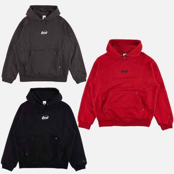 共用ヘビーウェイト쭈리フットボールフード付きTシャツ QP423FHDO1