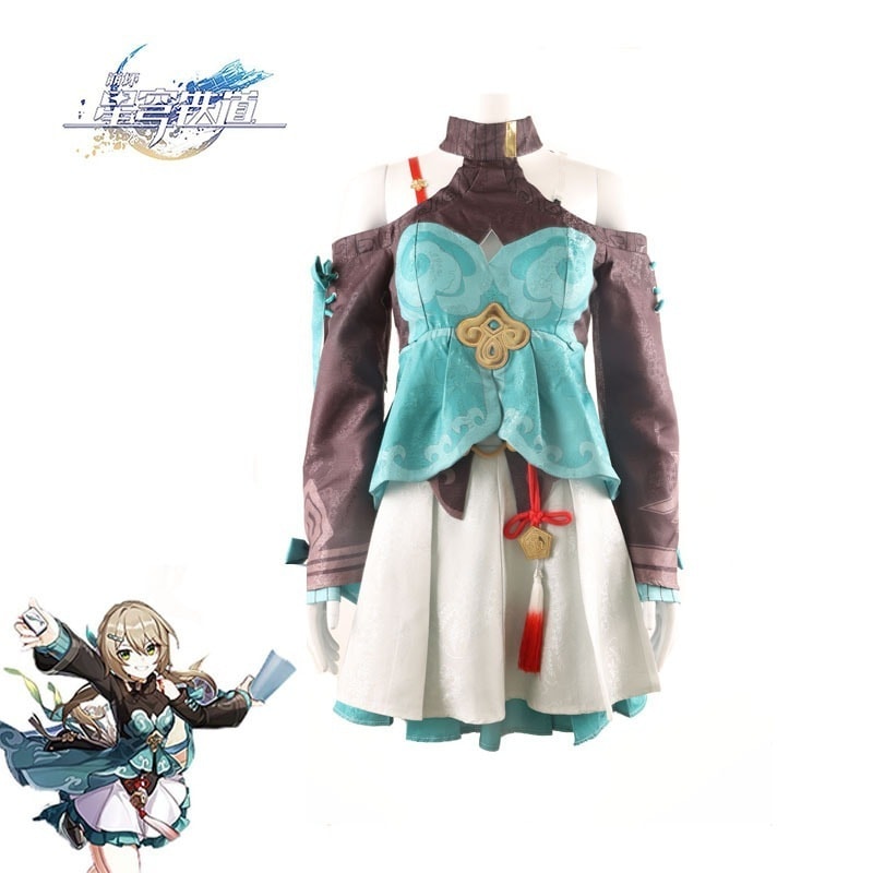 崩壊スタードーム鉄道青い鳥アニメゲームレディーススーツ私服二次元スーツフルセット