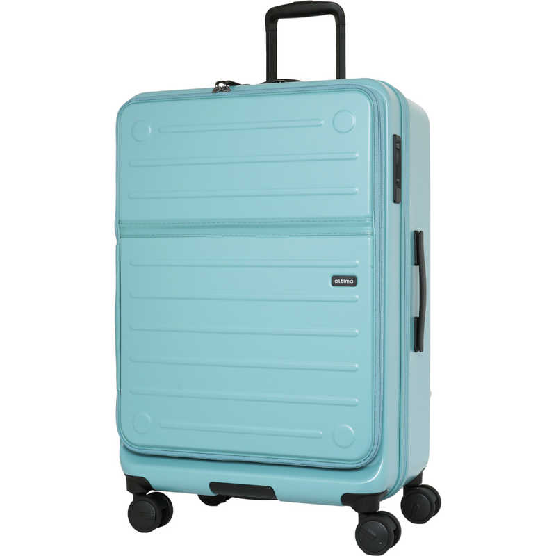オルティモ　フラップポケット キャリーケース アクアマリン [TSAロック搭載 /約97L /1週間以上]　OT-0857-67-AM