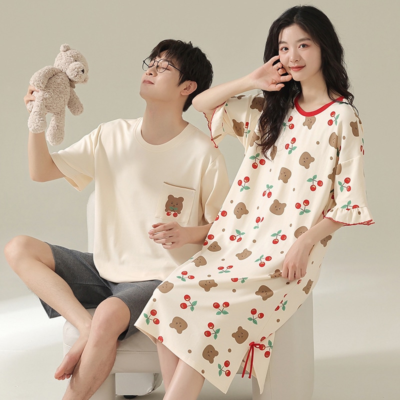 インナー ペアパジャマ なら部屋着 ばかりでなく近くのコンビニにも行けます