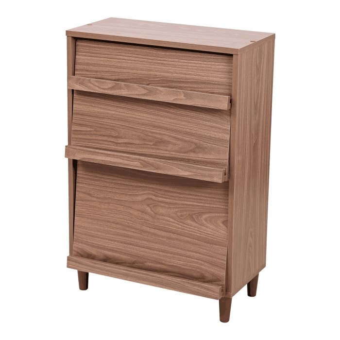 6デザインキャビネット ディスプレイラック FSI-0002-BR ブラウン