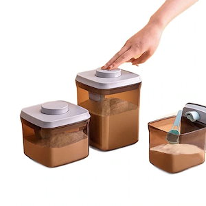 只今底値!粉ミルク 保存容器 密閉 1000ml プロテイン 保存 キャットフード 食品保存容器 ナッツ 遮光 小麦粉 プラスチッ