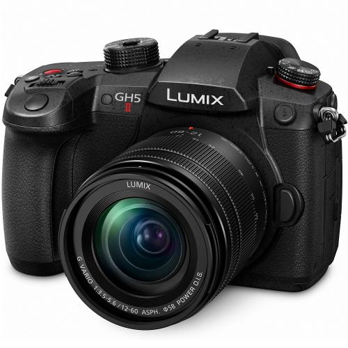 ミラーレス一眼カメラ ルミックス GH5M2 レンズキット 標準ズームレンズ付属 ブラック DC-GH5M2M