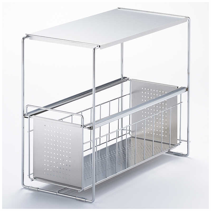 ヨシカワ　シンク下スライド収納1段 幅20　1305693