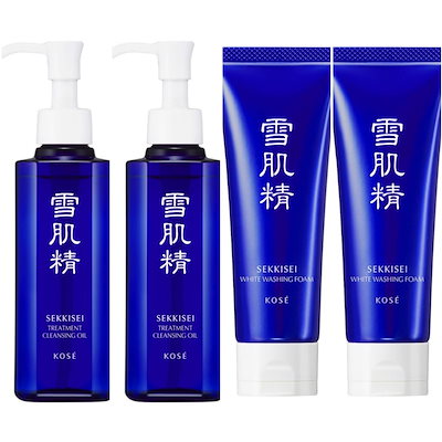 Qoo10] 雪肌精 メガ割 『2本セット』雪 肌精 ホワイト