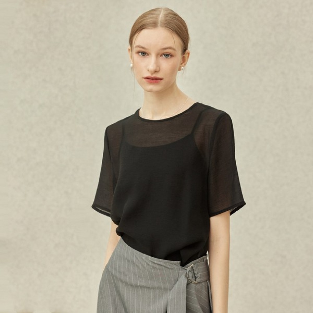 (リアーナニューヨーク) テンセルミニマルモダンブラウス RSCWBL020 9,372円