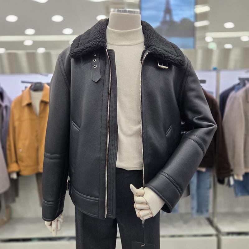 ビーガンレザー ムートンジャケット BSF4LJ1103