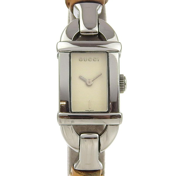 Qoo10] GUCCI 6800L 腕時計 ステンレススチール