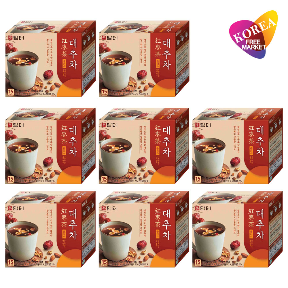 ナツメ茶　8個セット 225g(15gx15包) 粉末 スティックタイプ / 韓国 なつめ 伝統茶 お茶