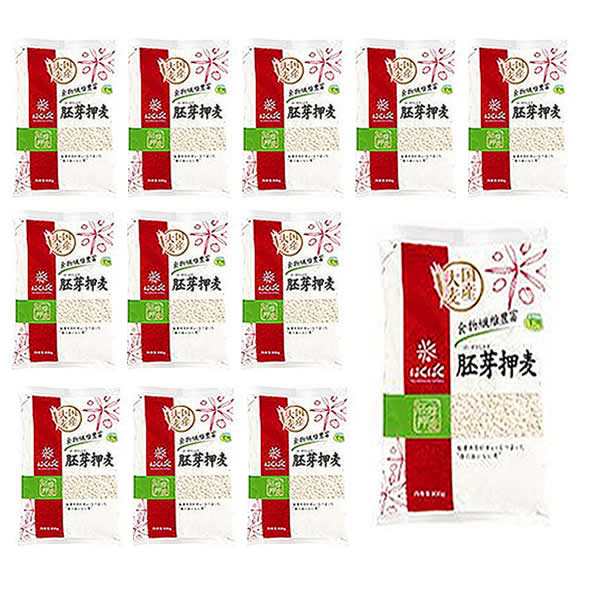 はくばく 胚芽押麦 （800g ｘ6個） ｘ 2ケース