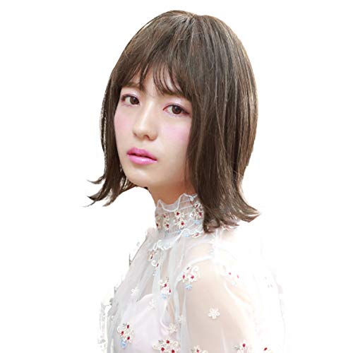 色：TDBダークブラウン プリシラ オールウィッグ 外はねくびれボブ A-694 耐熱 TDBダ