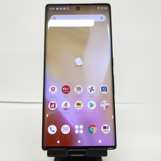 arrows NX9 F-52A docomo ゴールド 送料無料 本体 c00907 【中古】