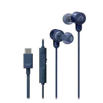 他サイト： 即納：JVCケンウッド Victor HA-FR29UC-A イヤホン 有線 マイク付き ハイレゾ キャリングポーチ タイプC カナル型 USB Type-C 1.2m ブルーの商品画像