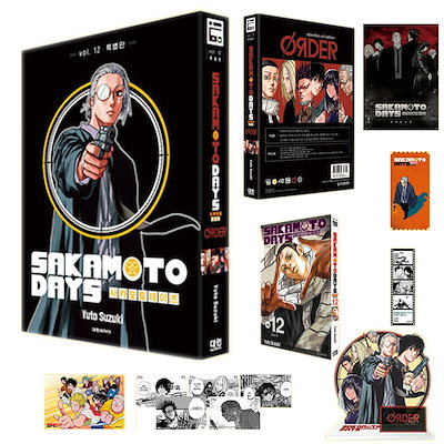 サカモトデイズ 12巻　韓国特装版　ORDER版 SAKAMOTO DAYS Amazon.co.jp: ORDER 韓国版 SAKAMOTO DAYS サカモトデイズ 特別