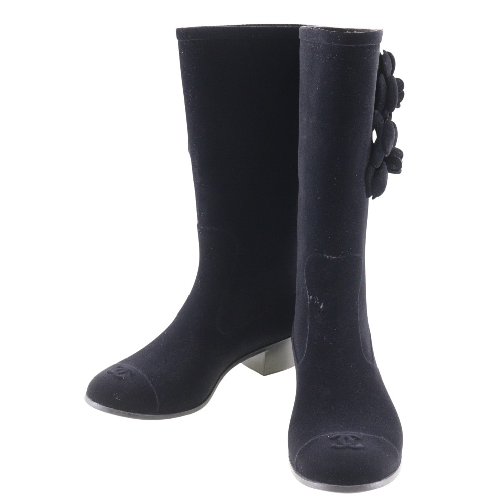 カメリア G26648X31173 ブーツ スウェード レディース 中古品 A-ランク