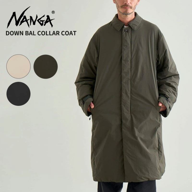 ナンガ メンズ ダウンコート NANGA ダウン バルカラーコート DOWN BAL COLLAR COAT アウター 冬