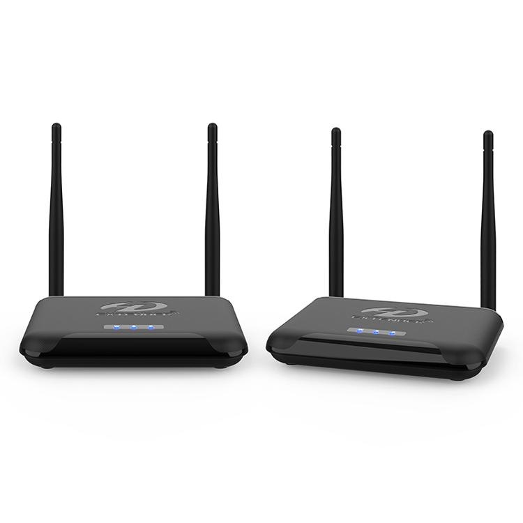 ワイヤレスHDMI送受信機 FULL1080P AVトランスミッター 無線接続 HDMIエクステンダー 送信機/受信機 HDMI入出力専用 リモコン操作対応 赤外線ユニット付 VT85