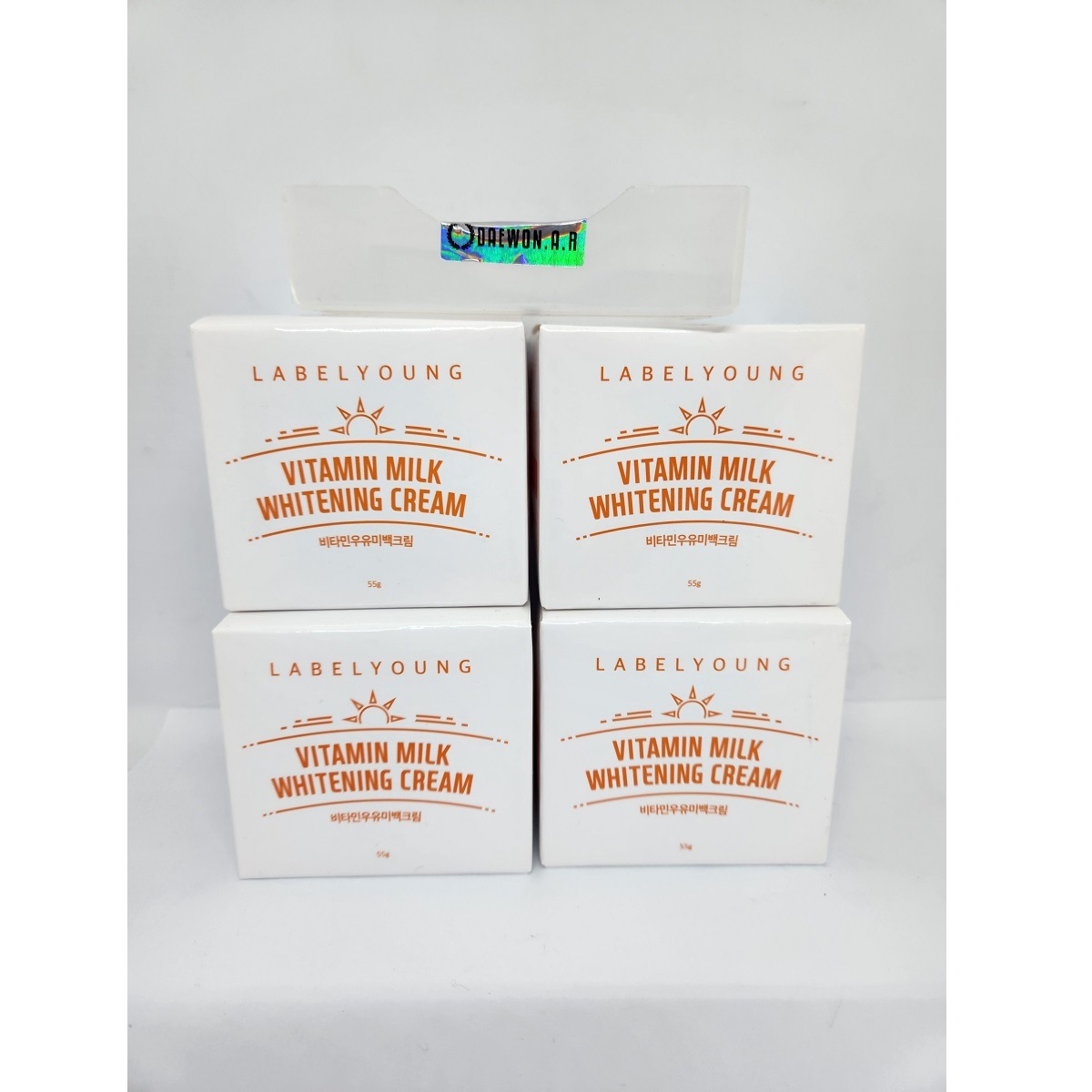 ラベルヨン ビタミンミルク ホワイトニング ビハククリーム 55g 3+1 合計4個 Kビューティー スキンケア